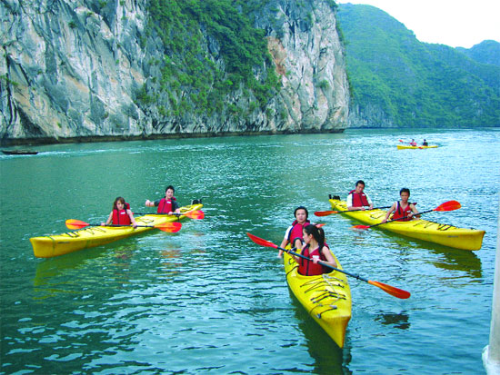 Chèo Thuyền Kayak